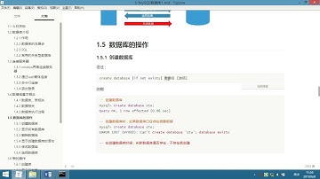 PHP进阶 06 MySQL 1day 08 创建数据库