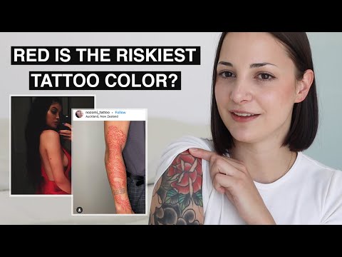 What's Up With Red Ink Tattoos? Are they Unsafe?