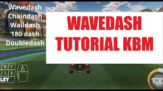 Ultimate KBM Wavedash Tutorial | Keyboard and Mouse Rocket League