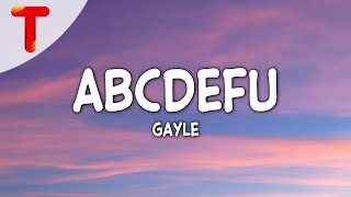 GAYLE - abcdefu (angrier) (Clean - Lyrics) Resimi