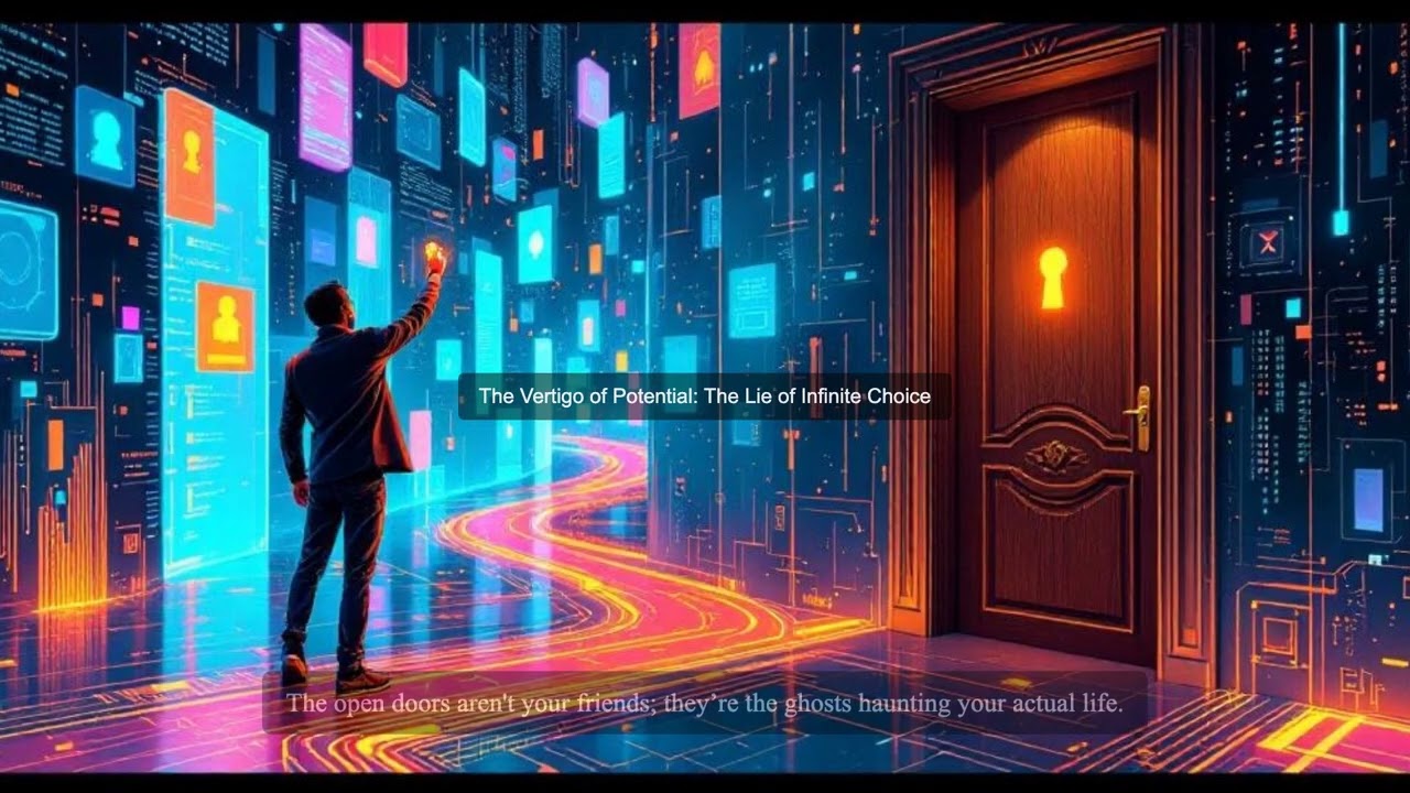 The Vertigo of Potential: The Lie of Infinite Choice