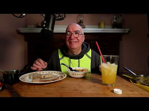 ASMR Making and Eating Comfort food Pasta Fazool Whispering