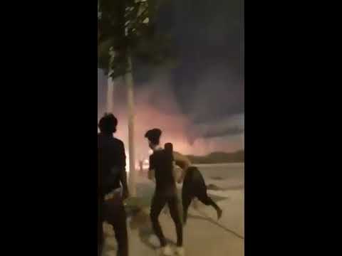Iranian Consulate Set On Fire By Protesters In Karbala Iraq, Protester Shot