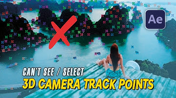 After Effects 3D Camera Tracker Not Showing Tracking Points? Try This!