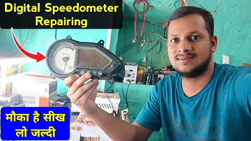 Pulsar digital speedometer repairing | मौका है अभी सीख लो | pulsar digital meter not working