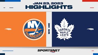 New York Islanders vs. Toronto Maple Leafs (1/23/23) - Stream the NHL Game  - Watch ESPN