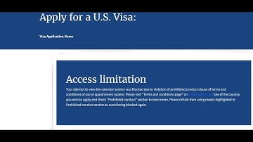 #Access limitation tips and tricks