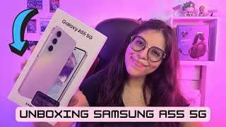 Unboxing Samsung A55 5G