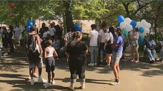 Vigil held in East Harlem for 14-year-old gun violence victim