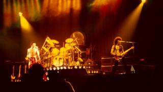 Queen - fotografie concerto live @ Baltimore Civic Center -  Pictures August 1980 (We will rock you)