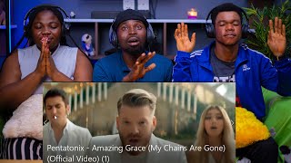OPERA SINGERS FIRST TIME HEARING Pentatonix - Amazing Grace REACTION!!! 😱 | My Chains Are Gone