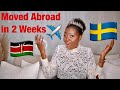 The Fastest Way to Move Abroad -  The AuPair Process / Rachel Otieno