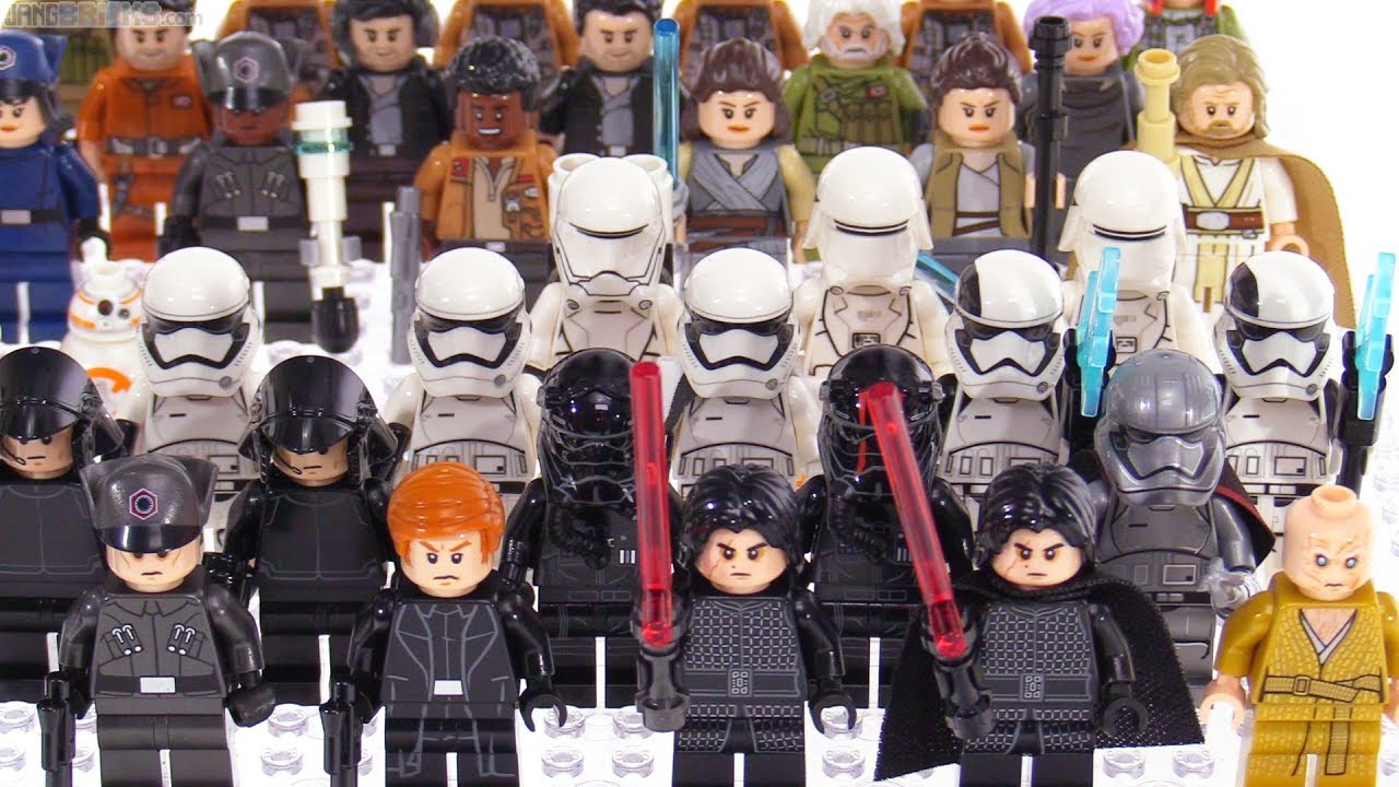 New LEGO Image Shows Many Minifigs For Star Wars: The Last Jedi