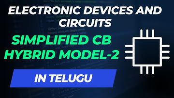 Problem on Simplified CB Hybrid Model||EDC in Telugu||JNTUH| JNTUA| JNTUK
