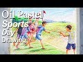15+ Best New Sports Drawing Images With Colour