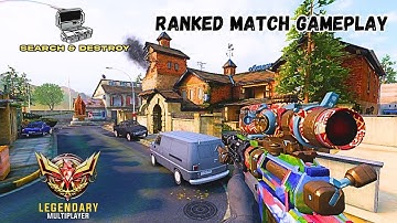 Cod Mobile STAMDOFF MAP S&D Ranked match gameplay