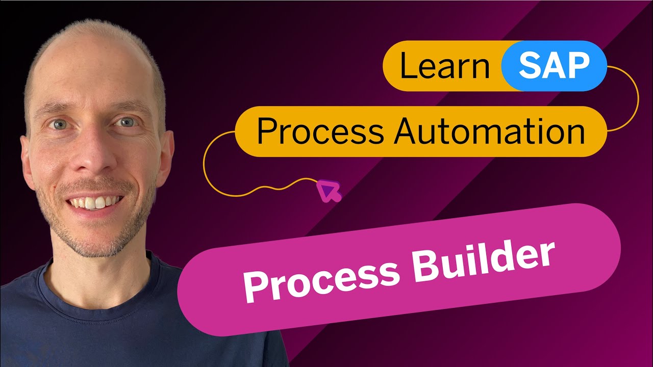 How to use SAP Process Automation? | Beginner Tutorial 1 | Process Builder