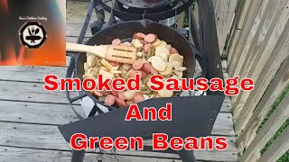 Smoked Sausage and Green Beans