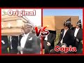 Baile del ataúd original vs copia