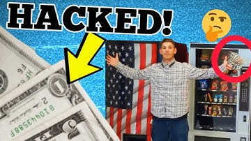 How Much MONEY Does a VENDING MACHINE Business make? i think they tried A tik tok hack on my machine
