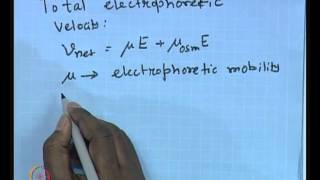 ⁣Mod-01 Lec-40 Electrophoretic Separation Methods (Contd.)