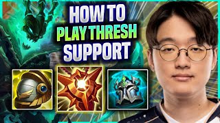 LEARN HOW TO PLAY THRESH SUPPORT LIKE A PRO! - TL Corejj Plays Thresh SUPPORT vs Morgana! |