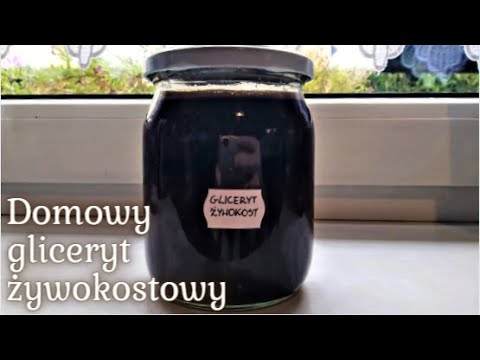 #14 Domowa apteczka - Jak zrobić GLICERYT Z ŻYWOKOSTU~krok po kroku