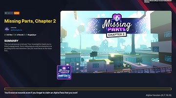MISSING PARTS Chapter 2 - 30/31 Quests Walkthrough Gameplay The Sandbox (bug map)