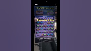 💥$1,000 Instant Win❗️#scratchoff #lottery #win #tickets #scan #shorts