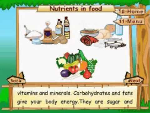 Learn Science - Class 5 - Food and Health - Nutrients in 