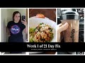 My First Week on 21 Day Fix