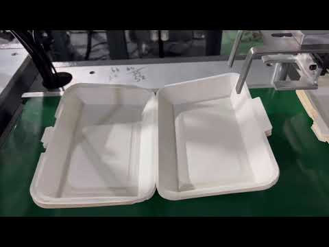 small paper lunch box production line machine price 500ML food box
