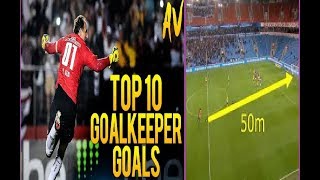 CRAZY LONGEST GOALS BY GOALKEEPER \/|\\\\ GOALKEEPER GOALS IN FOOTBALL HISTORY