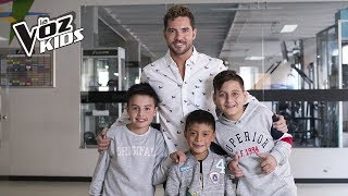 Vignette de la vidéo "David Bisbal fue entrevistado por los tres prodigios del Equipo Yatra | La Voz Kids Colombia 2018"