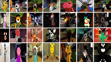 ROBLOX PIGGY ALL JUMPSCARES (BOOK 1, BOOK 2, EXTRAS + MORE)