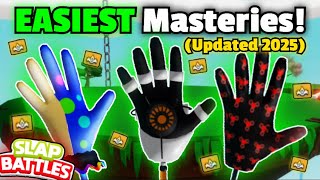 The Easiest Masteries To Get In Slap Battles Updated 2025