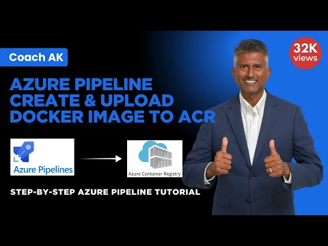Azure Pipeline to Create Docker image & Upload into ACR | Azure Pipeline Upload Docker image to ACR