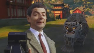 Mr. Bean vs Tai Lung in Kung Fu Panda