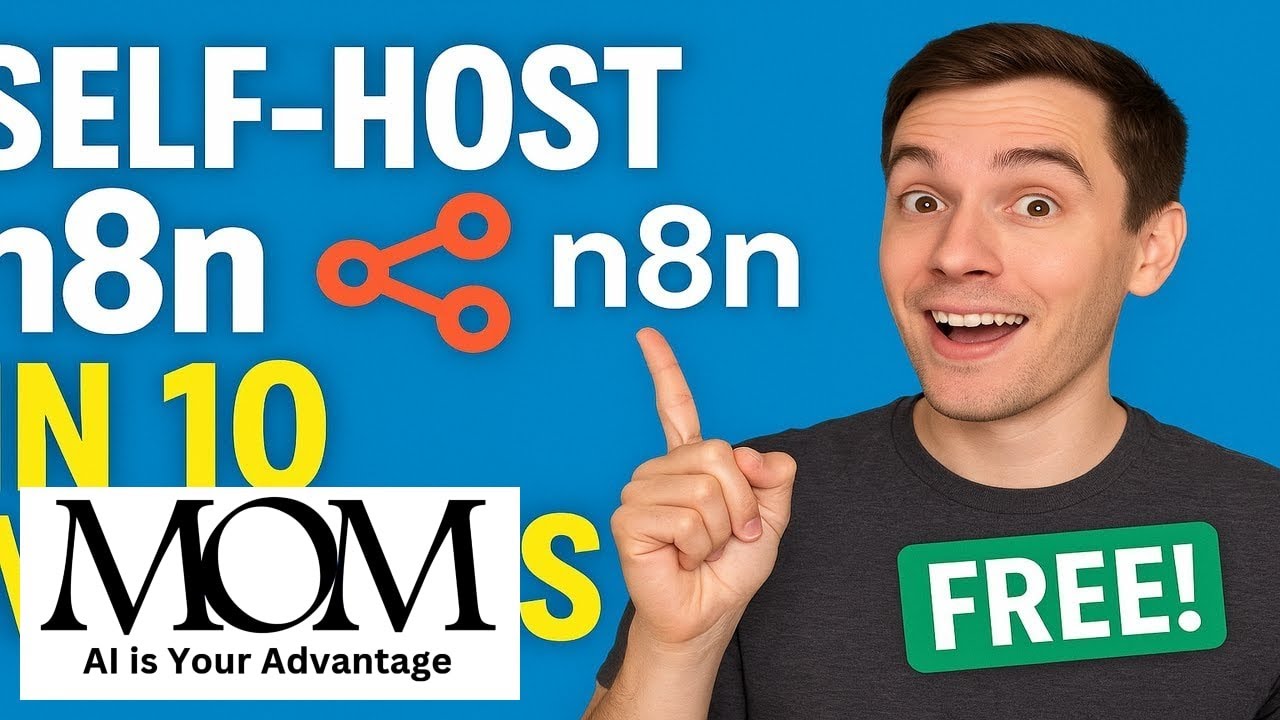 How to Self-Host n8n in 10 minutes for FREE! - YouTube