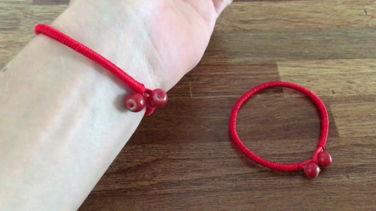 Lucky Red String Handmade Ceramic Bracelets