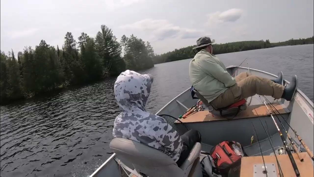 BWCA Fishing 2023 Day 6 Walleye and Bass Fishing YouTube
