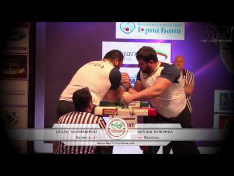 Euroarm 2018 - Levan Saginashvili vs Genadi kvikvinia (MEGA FIGHT!!!)