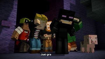 Minecraft Story Mode Gameplay Walkthrough No Commentary Episode 3#3 The invincible command block