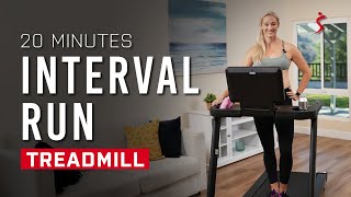 20Minute Interval Treadmill Run:  Boost Your Speed