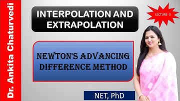 Interpolation and Extrapolation lecture 5 - Newton