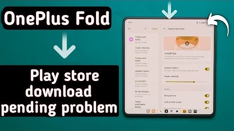 play store download pending problem | How to solve playstore problem oneplus tab Go
