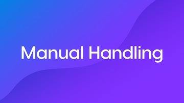 Manual Handling Course (UK) Trailer