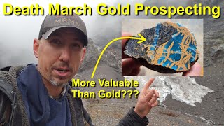 Death March Gold Prospecting & Rock Cutting, What Did I Find?!?!