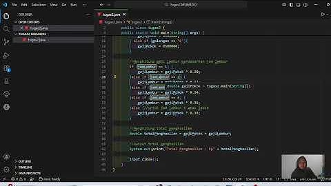 Praktikum Tugas 2 Algoritma dan Pemrograman-Sevia Aprilisa