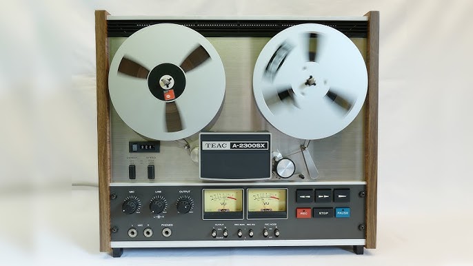 How to set up a TEAC 2300S Reel To Reel for digital transfer 